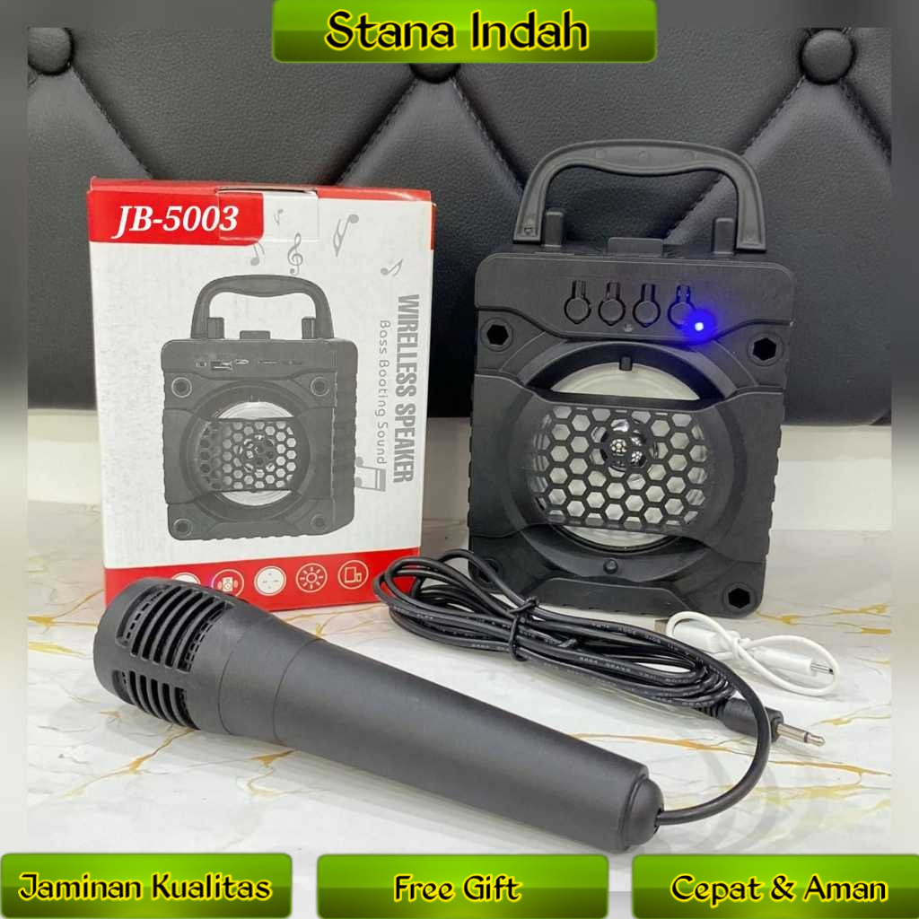 SPEAKER BLUETOOTH JBH 5001/JBH 5003+MIC JACK KECIL