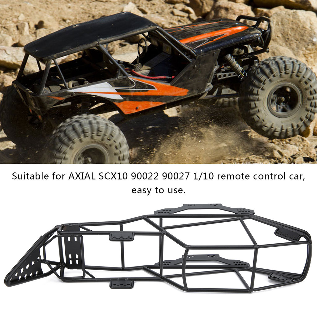 Metal Roll Cage Full Tube Frame Body Chassis for Axial SCX10 1/10 RC Crawler Truck Parts RC Roll Cag