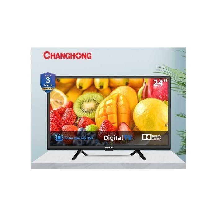 Tv LED CHANGHONG 24" DIGITAL  / Changhong TV DIGITAL 24INCH / TV Digital changhong 24" L24G5W