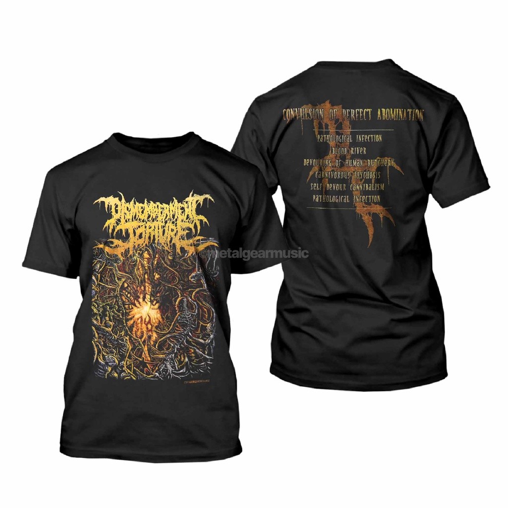 ORIGINAL TSHIRT DISMEMBERMENT TORTURE - CONVULSION