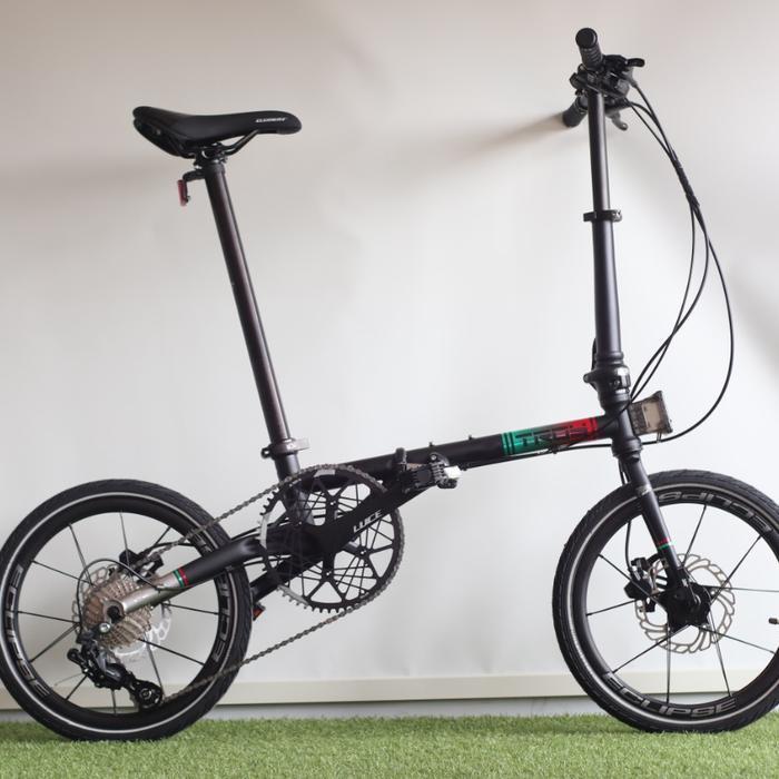 Sepeda Lipat 16 Element Troy X 9 Speed New