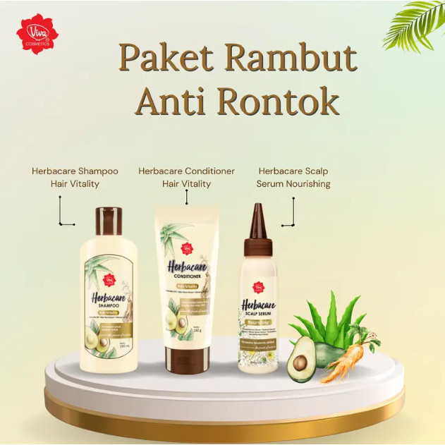 [PROMO] Paket Viva Mengatasi Rambut Rontok (Rangkaian Perawatan Viva Cosmetics)