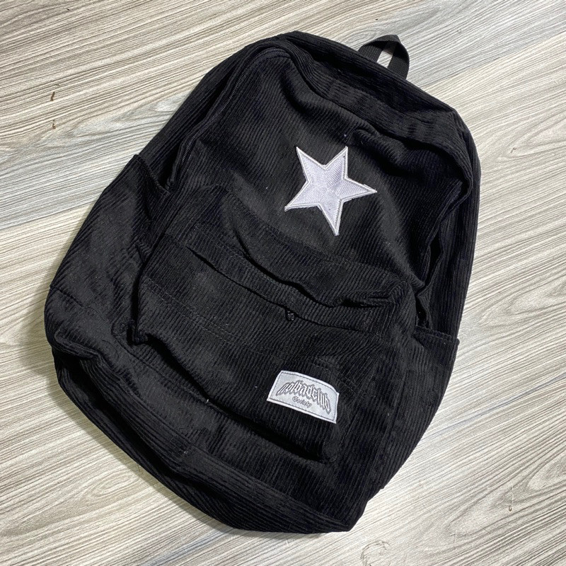 TAS BACKPACK CORDUROY CNVRS BINTANG TRADE PAYTON SERIES REWORKED RANSEL