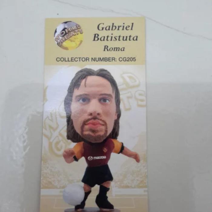 Gabriel Batistuta - Kartu Bola Prostars - As Roma TaO 