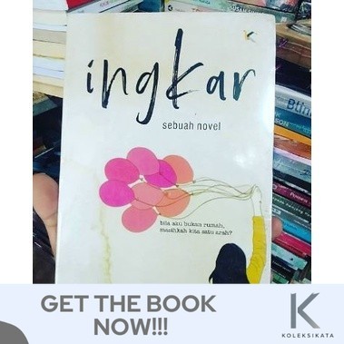 Novel INGKAR - Boy Candra