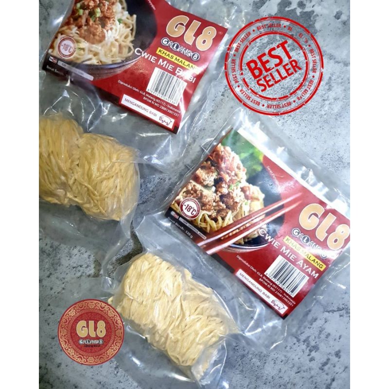 [MAWAR KONDANG] Cwie mie Malang / bakmi frozen / cwie mie frozen food non halal
