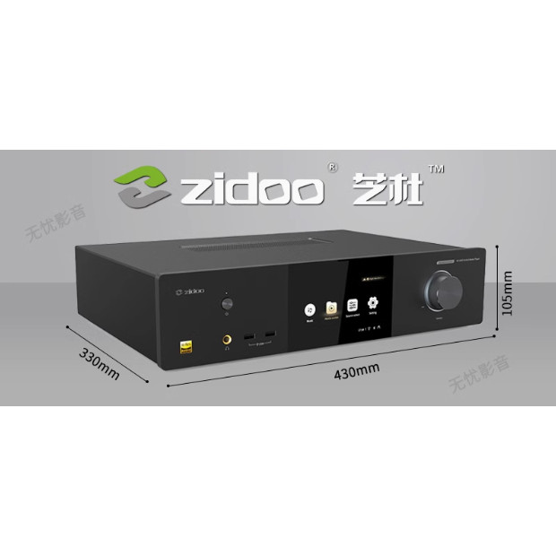 ZIDOO Alpha 4K Blu ray Hard sk Player Neo A gital Streaming HiFi HD gital Player