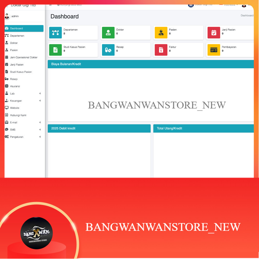 Software Aplikasi Klinik Dokter Gigi Umum Bahasa Indonesia Source Laravel