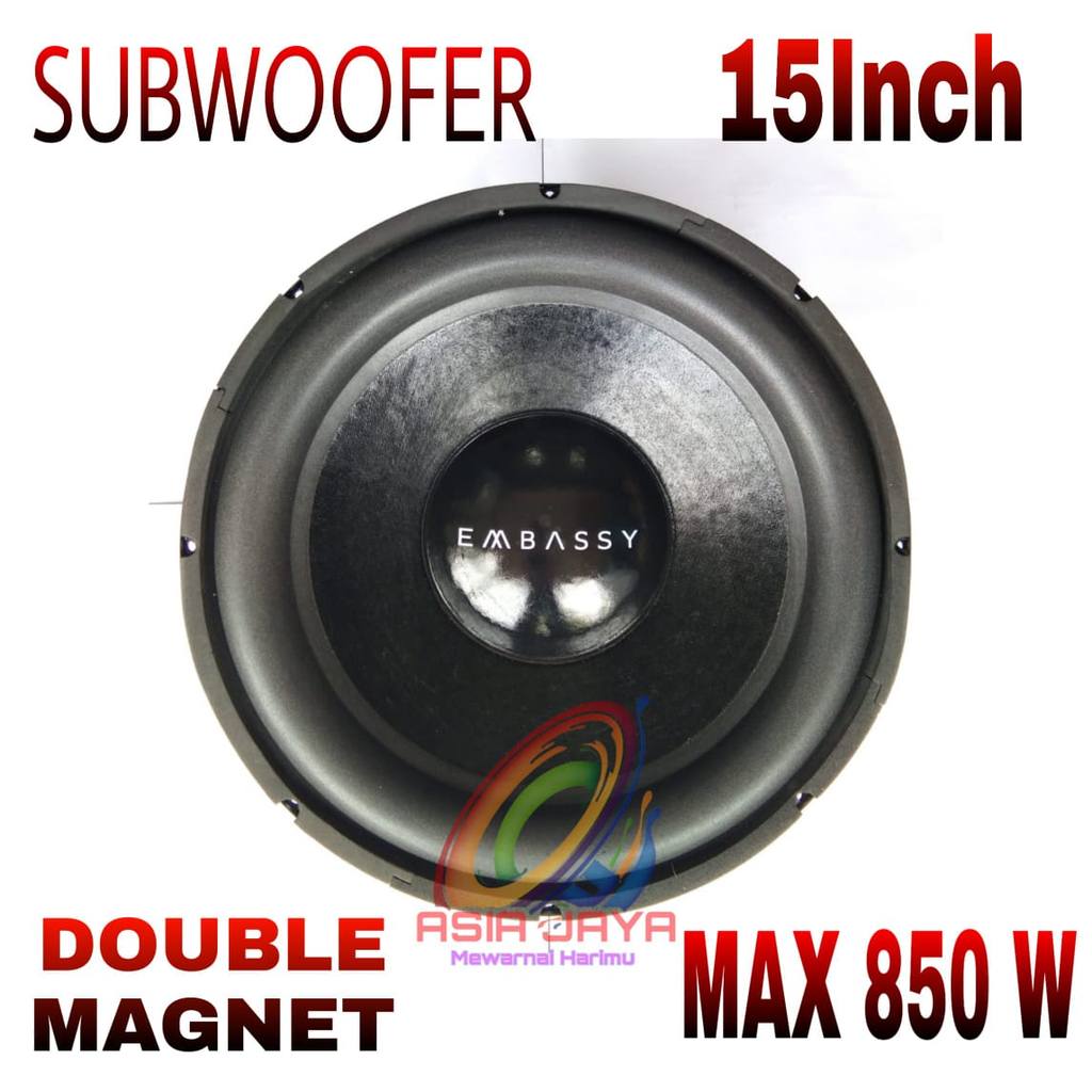 Subwoofer EMBASSY ES1556 / ES 1556 15 Inch