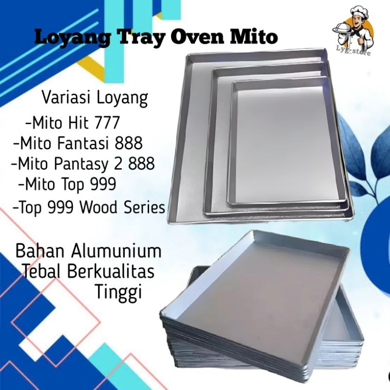 Loyang tray oven mito/ Loyang oven Mito 888 - Loyang oven Mito 999 - Loyang oven Mito 777 - top 999 