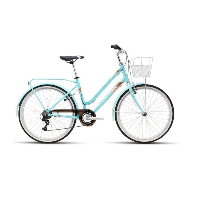 SEPEDA MINI CITY BIKE CTB 26 POLYGON LOVINA 1 x 7 SPEED - BLACK