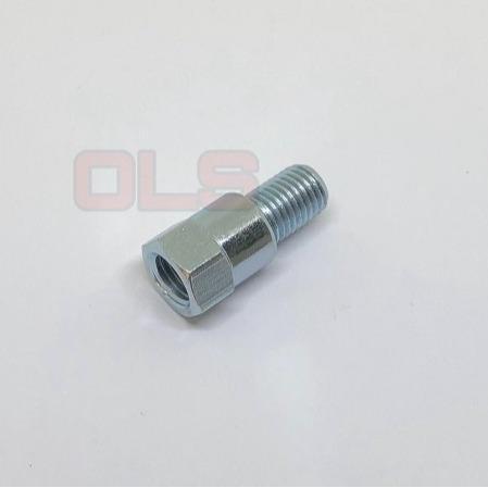 5 Pcs Sambungan Spion YAMAHA baut 14 Ulir Kiri PUTIH