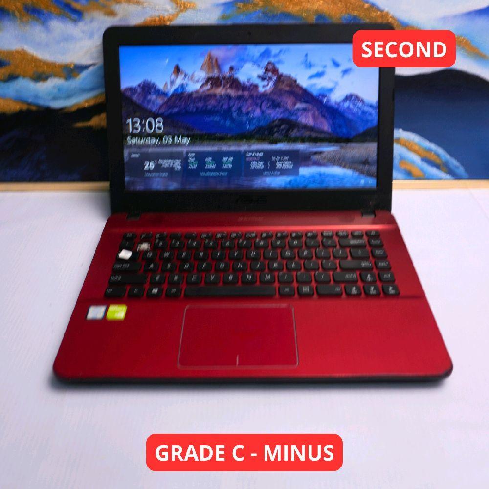 ASUS VIVOBOOK 14_ASUS LAPTOP X441UB I3 6006U 4 GB (14") GRADE C - MINUS LAPTOP SECOND ORIGINAL SINAR