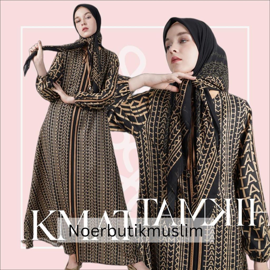 Hikmat Fashion Original A8847-12 Abaya Hikmat Noerbutikmuslim