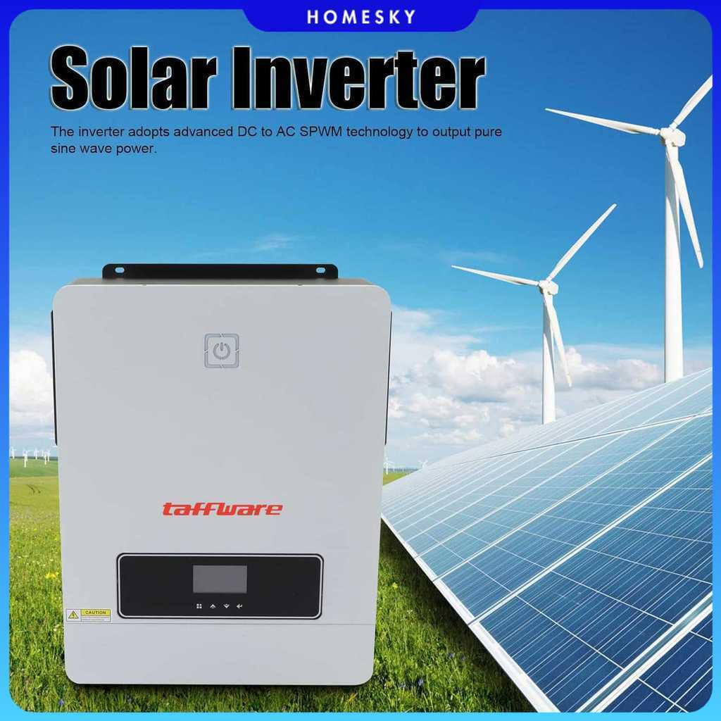 Taffware Inverter Solar Controller Hybrid DC 48V to AC 230V 10200W - MAX-10.2KW