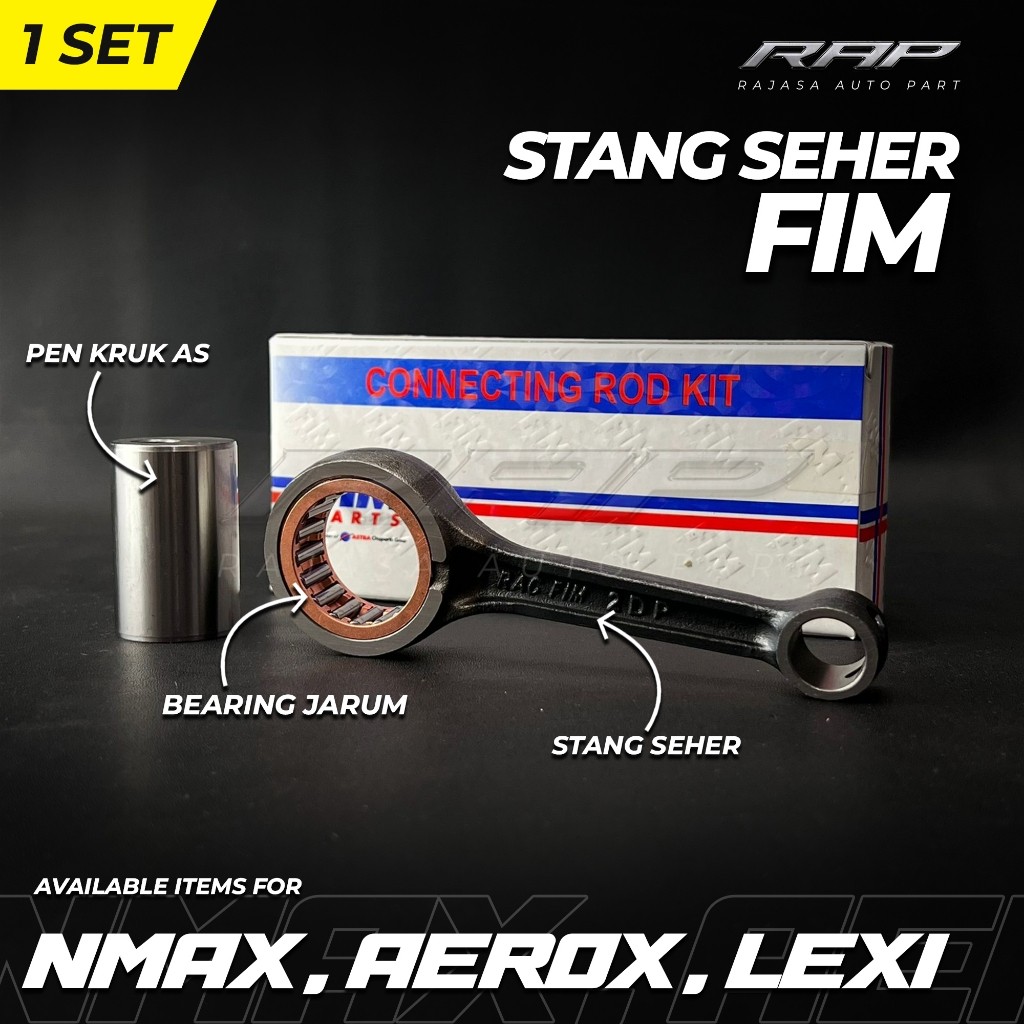 STANG SEHER MIO M3 MIO J FINO 125 FIM/CONROD KIT CRY-2PH FIM IZUMI