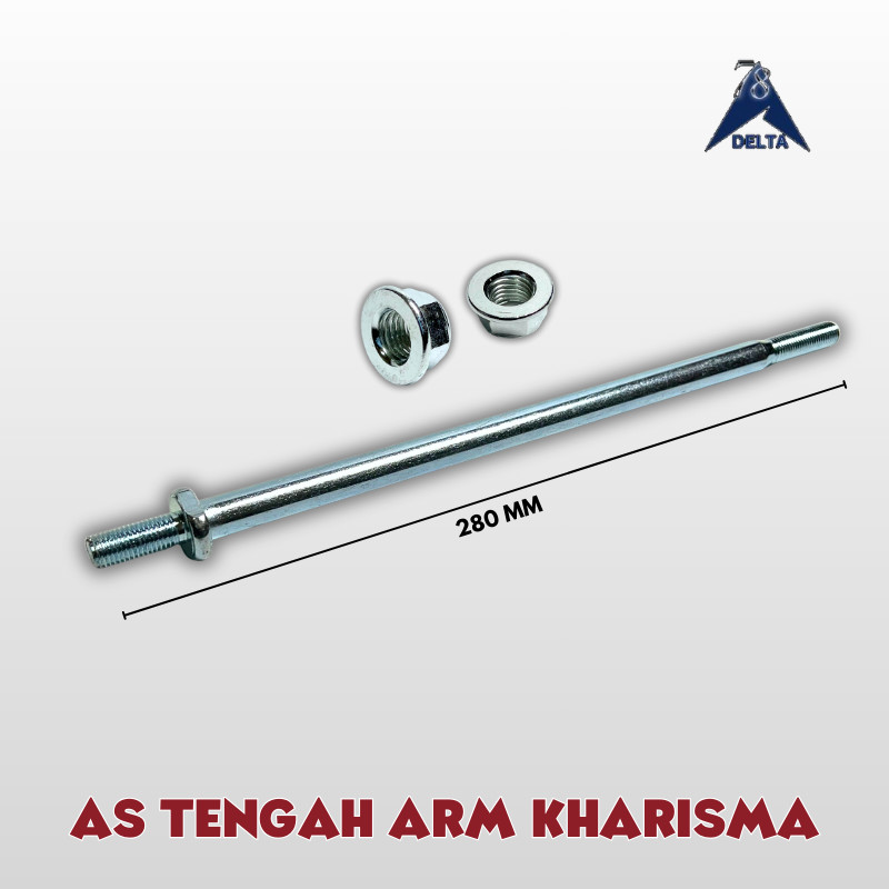 AS TENGAH ARM KHARISMA - AS SWING ARM FORK GARPU TENGAH SUPRA FIT NEW SUPRA X 125 REVO LAMA