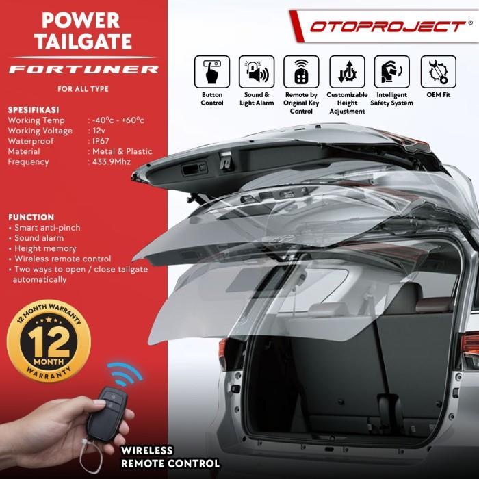 Otoproject- Power Tail Gate Fortuner