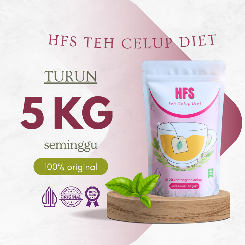 Teh Diet | Slimming Tea | Teh Herbal Jati Cina | Penurun Berat Badan | Obat Diet Ampuh | Farizo