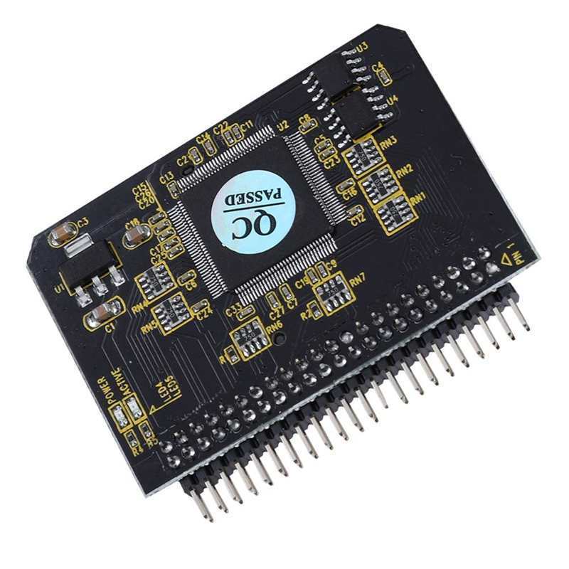 SD to IDE 44 Pin Adapter SDSDHCMMC Memory Card to IDE 44pin Male Converter Card for Laptop PC MMC to