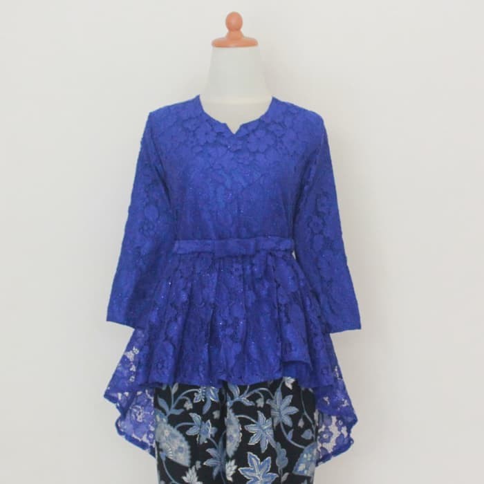 AF Atasan Kebaya Modern Brukat Kebaya Wisuda Muslim Brokat Aira Maroon Dan Lainnya