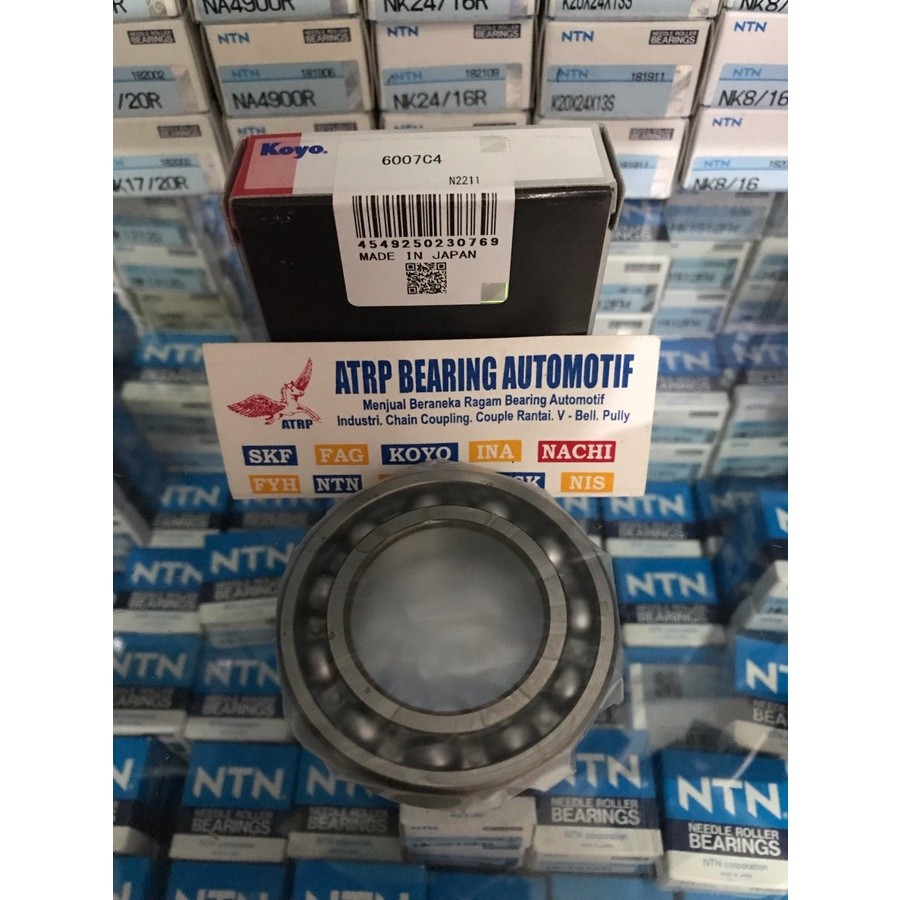 BALL BEARING 6007 C4 KOYO JAPAN ORIGINAL HIGH SPEED