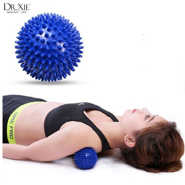 Bola Terapi PVC Spiky Massage Ball Sport Fitness/ Bola Duri Refleksi Kaki Tangan Punggung/ Bola Duri