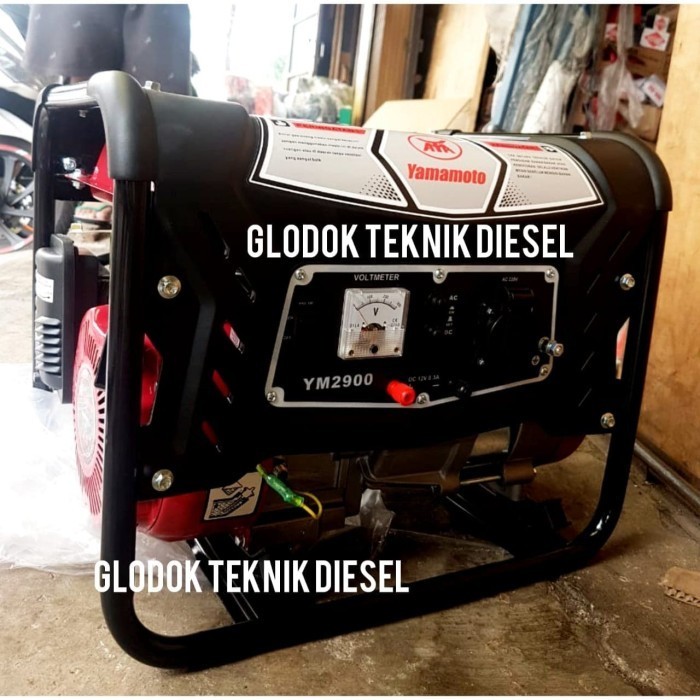 IRH Genset Bensin 1200 Watt Generator Listrik 1000 W Gulungan Full Tembaga