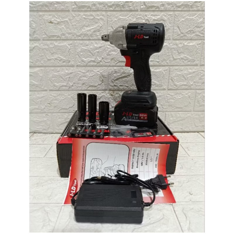 JLD 48S MESIN IMPACT WRENCH 48V CORDLESS IMPACT WRENCH  48VOLT