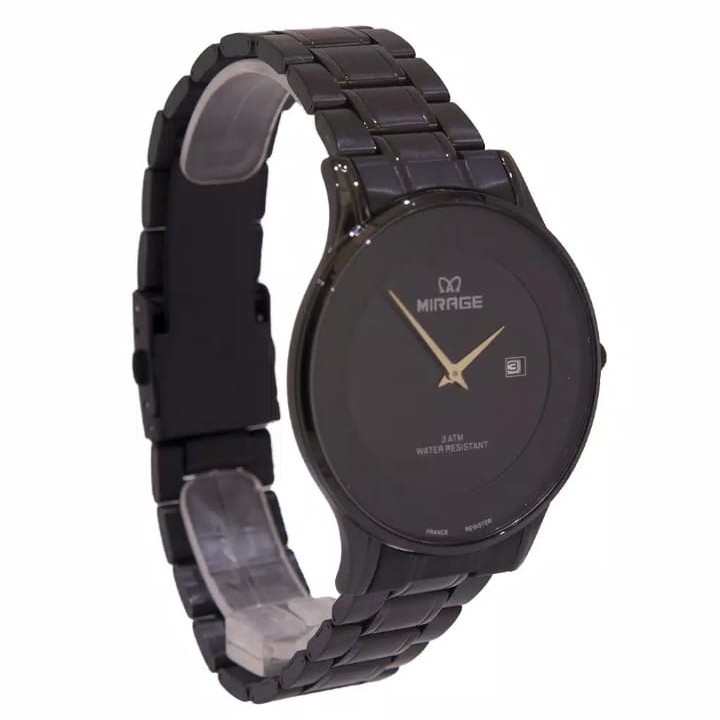 Jam Tangan Pria Mirage 8670 Full Hitam