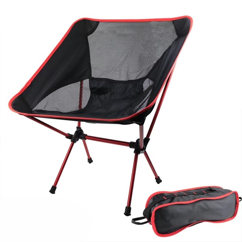 Portable Lazy Chair Light Aluminum Folding Chair Portable Folding Chair Outdoor Moon Chair Camping C