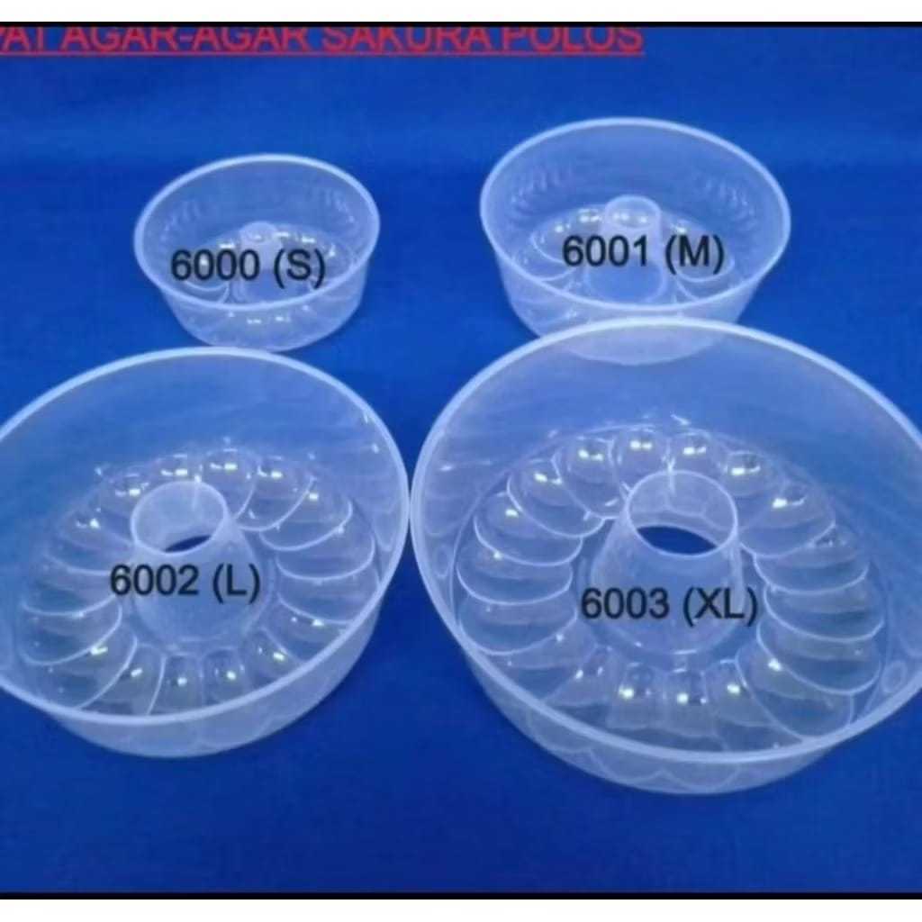Cetakan Agar LOTUS Puding Jelly Tantos / Puding Jelly Kue Plastik Food Grade