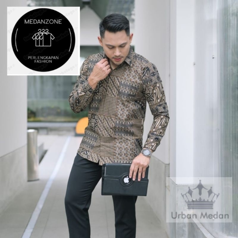 BATIK SOLO LENGAN PANJANG SLIMFIT