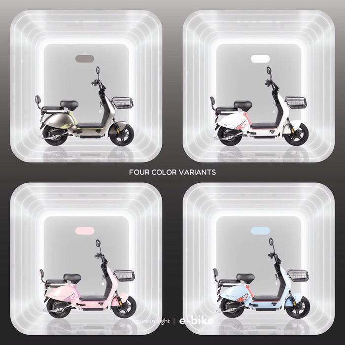 SEPEDA LISTRIK ION TWENTY TWO - Biru