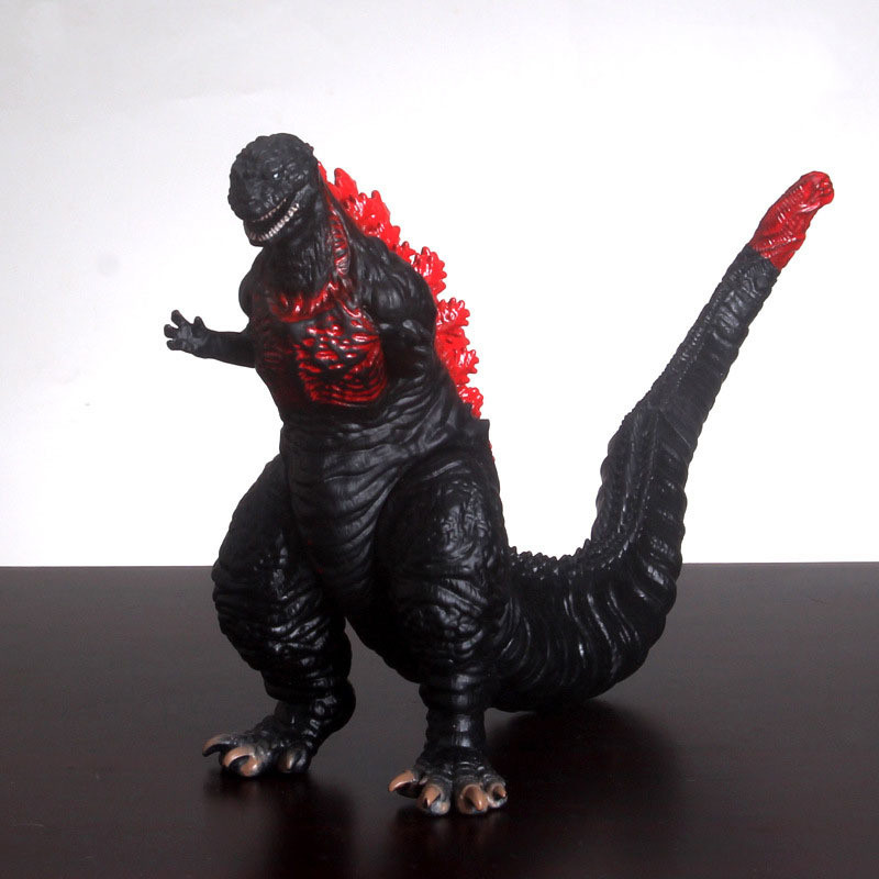 Godzilla Moive Action Figure Shin Godzilla Red Lotus Model 17cm 3 Colors Monster Soft Glue Dinosaur 