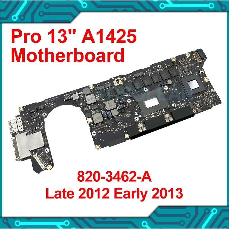 Original A1425 Motherboard 820-3462-A i5 i7 8GB For Macbook Pro Retina 13" Logic board Late 2012 Ear