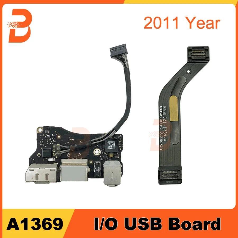 Original Laptop DC-IN USB Jack Power Auo Board 820-3057-A with Cable 821-1339-A For MacBook Air 13" 