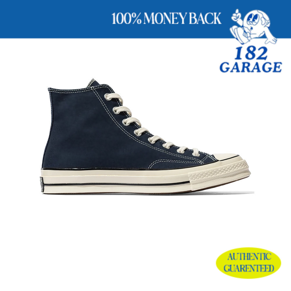 Sepatu Converse  Chuck 70s Hi Obsidian Egret