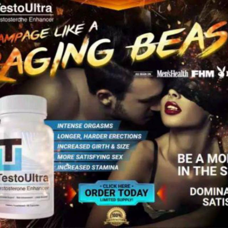 PROMO testo ultra ORIGINAL SUPLEMEN PENAMBAH HORMON