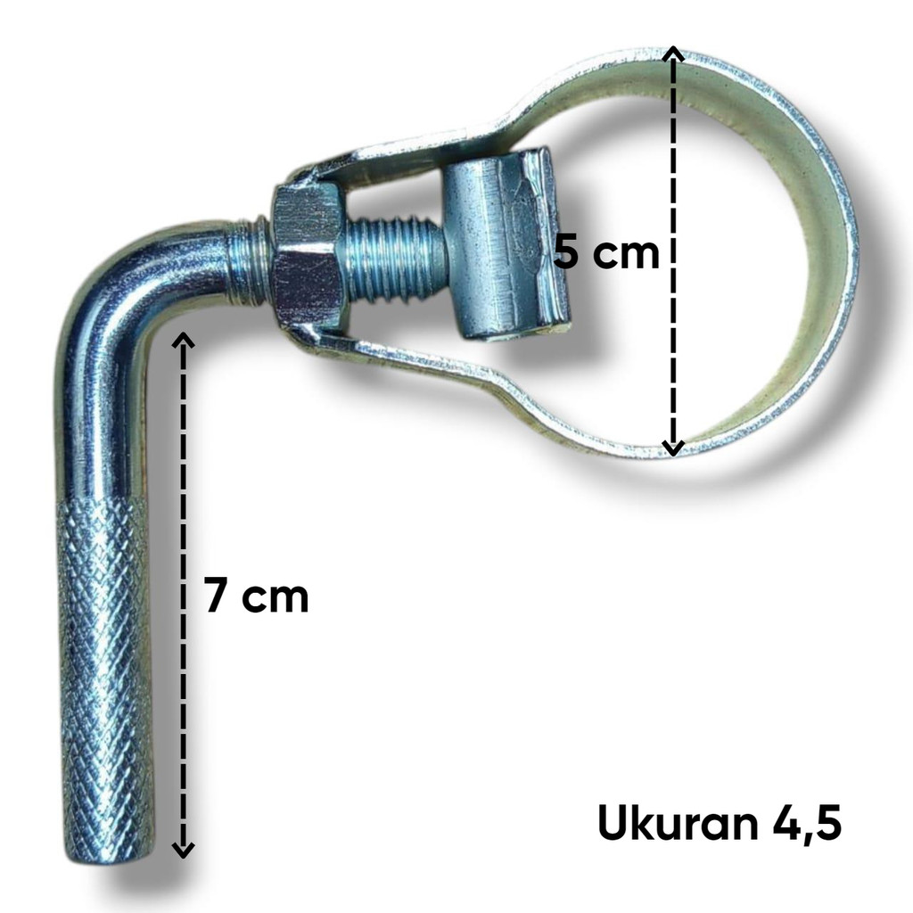 KLEM FIBER EGREK SAWIT UKURAN 4,5 SUPER MURAH