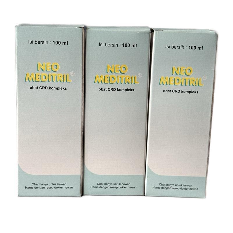 Meditril Medion 100ml  – Obat Antibiotik Ayam CRD, Kolera, Korisa, Colibacillosis | Enrofloxacin