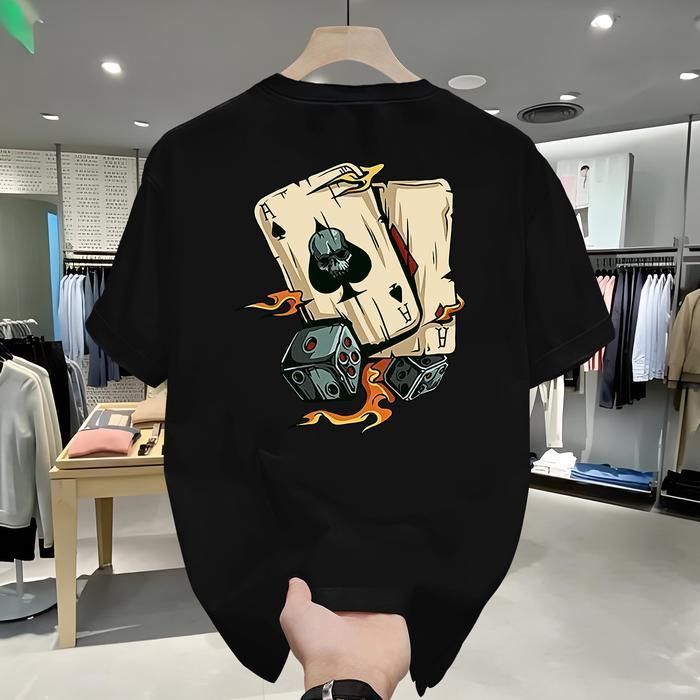 Win Store11  Koas Reguler Fit Premium Pria Wanita Unisex Lengan Pendek Desain Bold  Kode WS 42