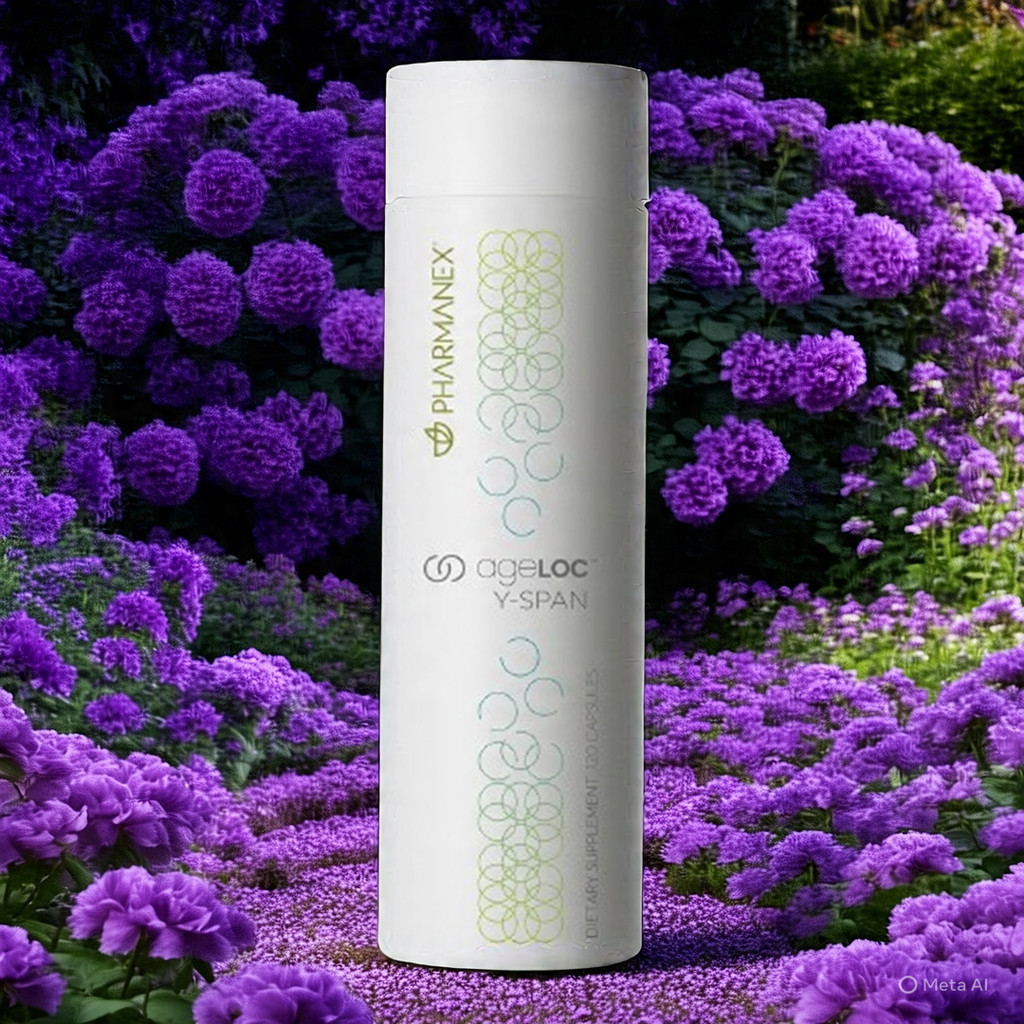 ageLOC Y Span 120 Cap Suplemen Anti Aging Vitalitas Daya Tahan Tubuh Mendukung Energi Kesehatan