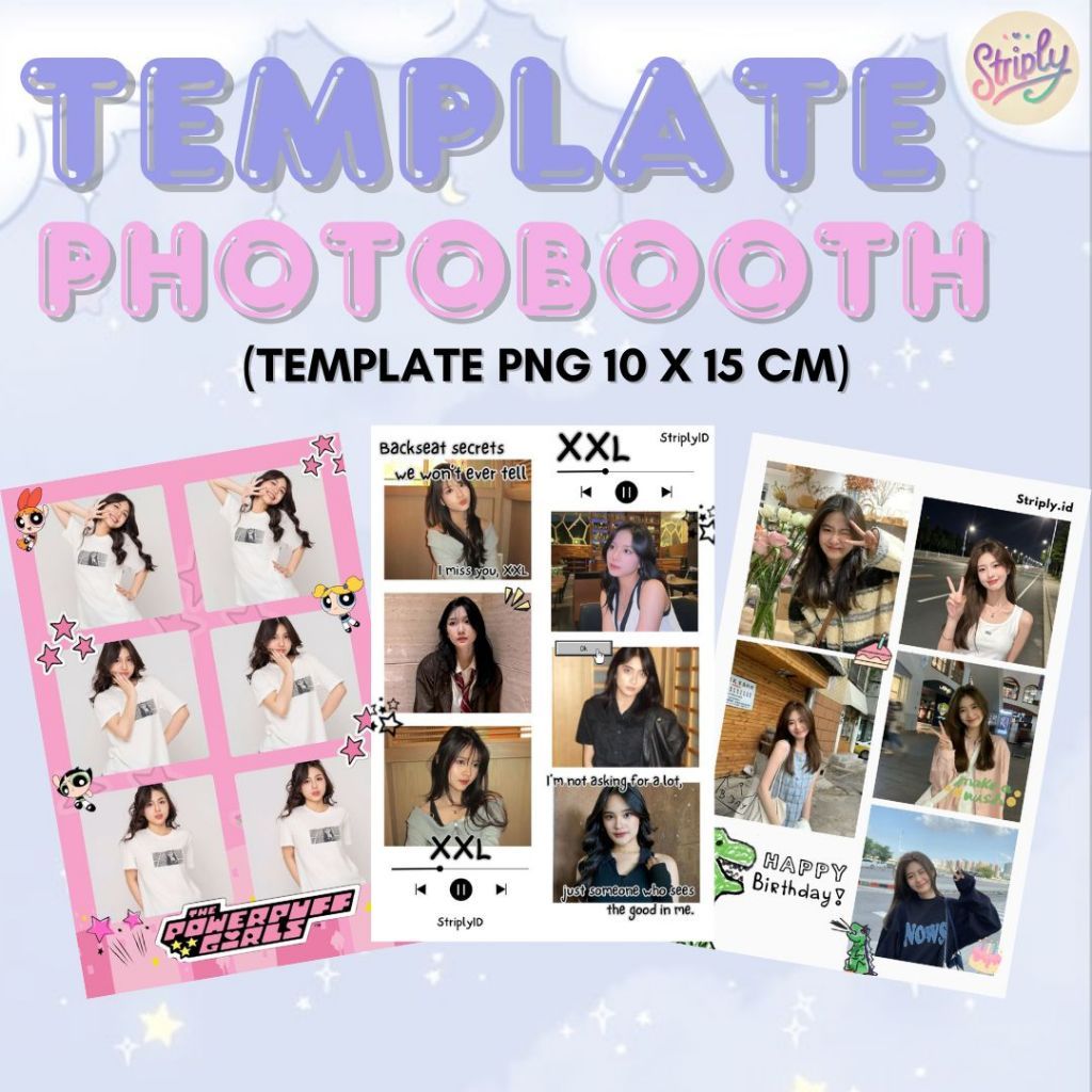 TEMPLATE PHOTOBOOTH FRAME DESIGN (BISA CUSTOM UNTUK USAHA PHOTOBOOTH)
