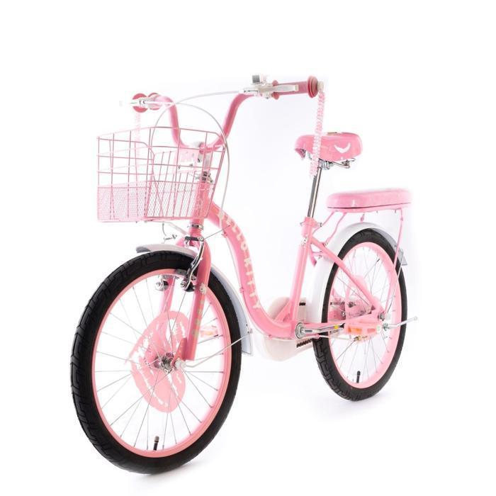 DISKON Sepeda mini anak cewek 20 inc phoenix new ada kunci stank buat remaja - PINK