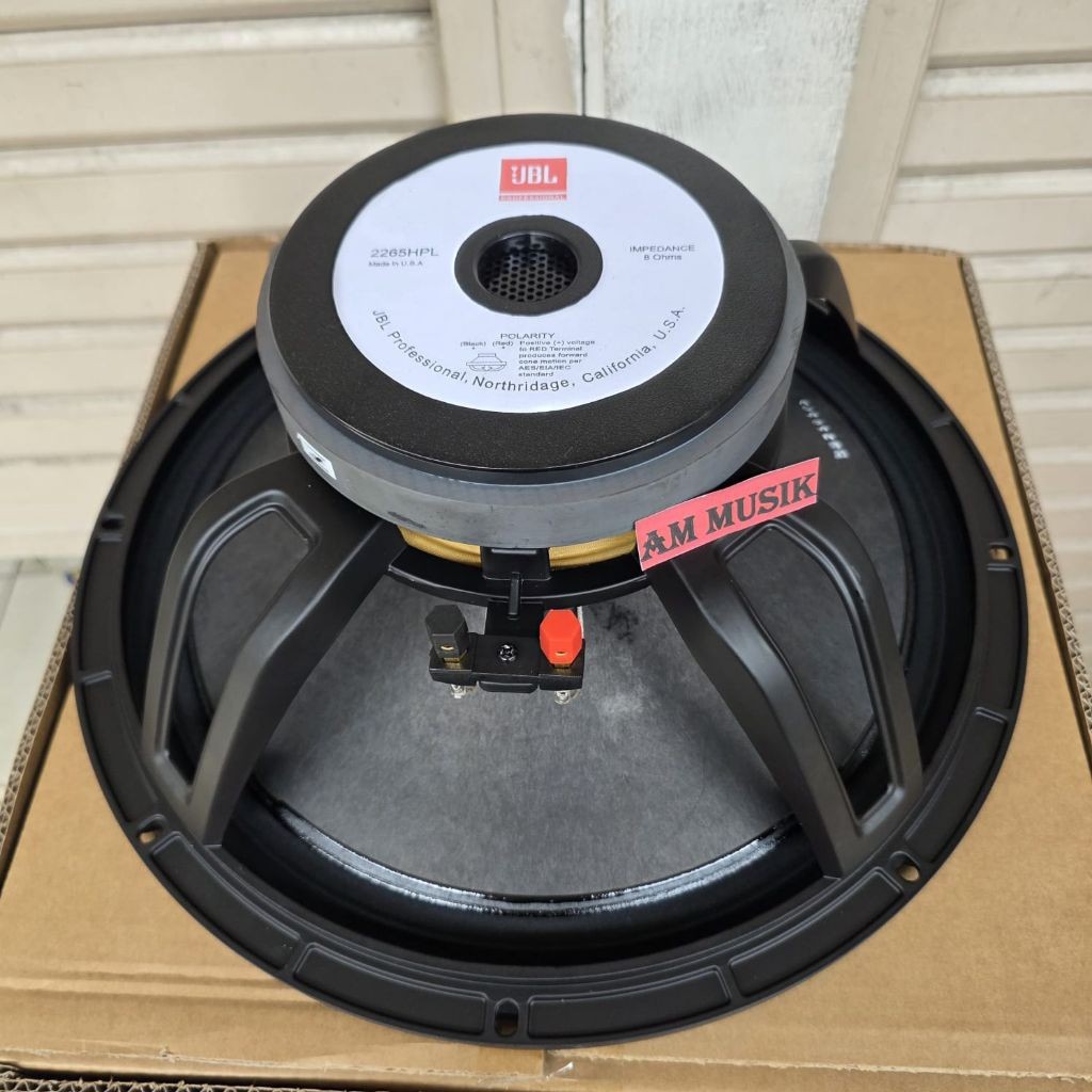 SPEKAER COMPONENT JBL 15/2265HPL VC 3 INCH FULL RANGE JBL 15 2265HPL
