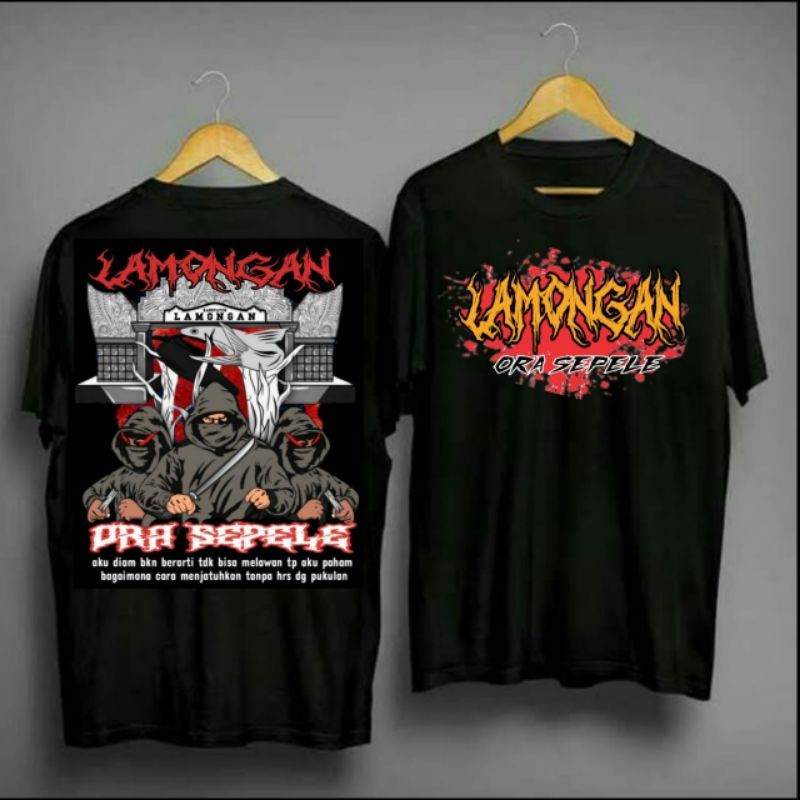 KAOS LAMONGAN MEGILAN/RANTAU LAMONGAN/PERSELA 055! !  FULLPRINT   cotton30s