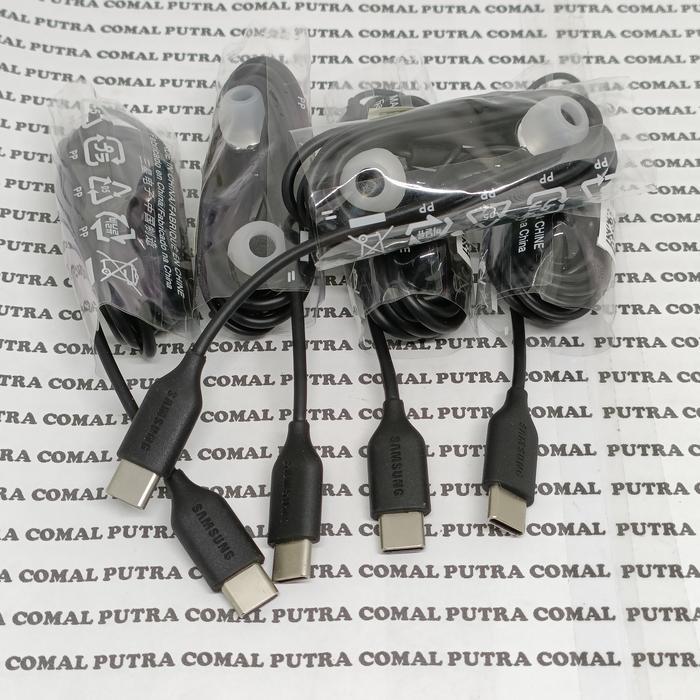 Headset Handsfree Earphone Samsung A80 Type C Tipe C Original 100%