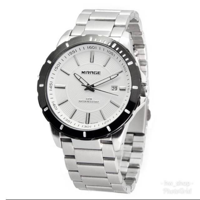 Jam Tangan Pria Mirage 8549 Silver
