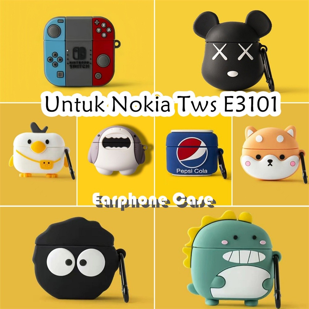 Quality Untuk Nokia Tws E3101 Core Case Soft Silikon Earphone Case Kreatif new